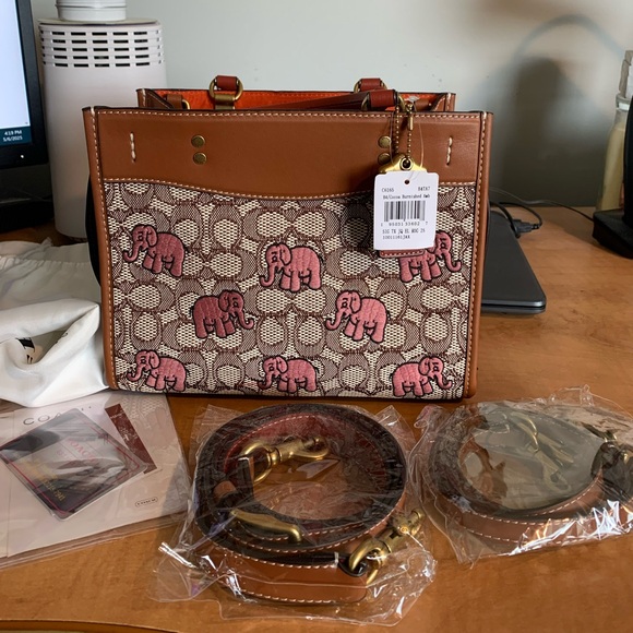 Coach Rogue 25 Signature Jaquard New with tags - Picture 1 of 16